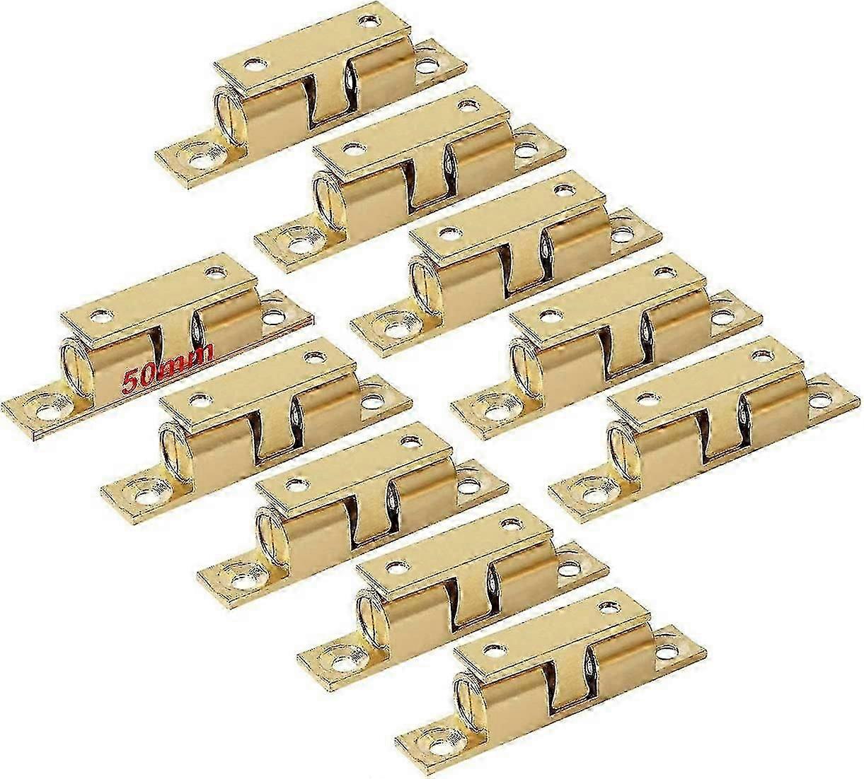 50mm Brass Double Ball Locks (10pcs)