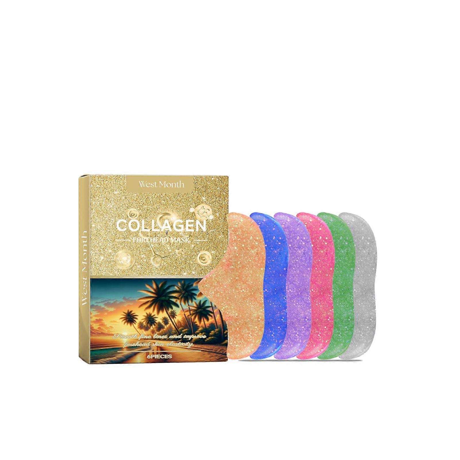 Collagen Forehead Stickers Affixed Contains Colloidal Gold