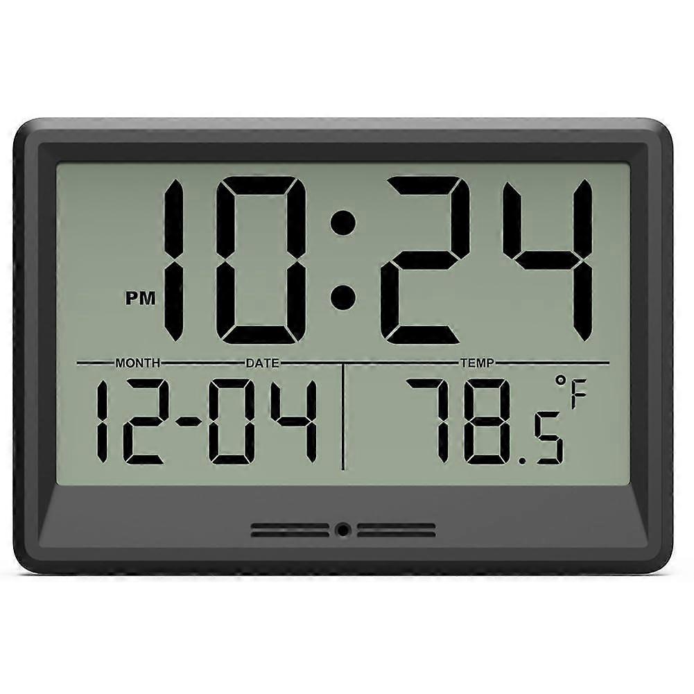 Digital Wall Clock Battery Operated, Wall Clocks, Digital Clock, Battery Powered, Wall Mount, Modern Style