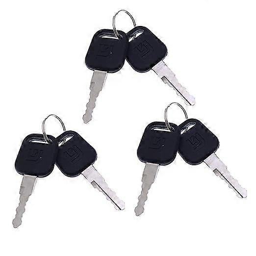 Ignition Keys 34B0557 Compatible with Liugong Excavator and Heavy Equipment (6)