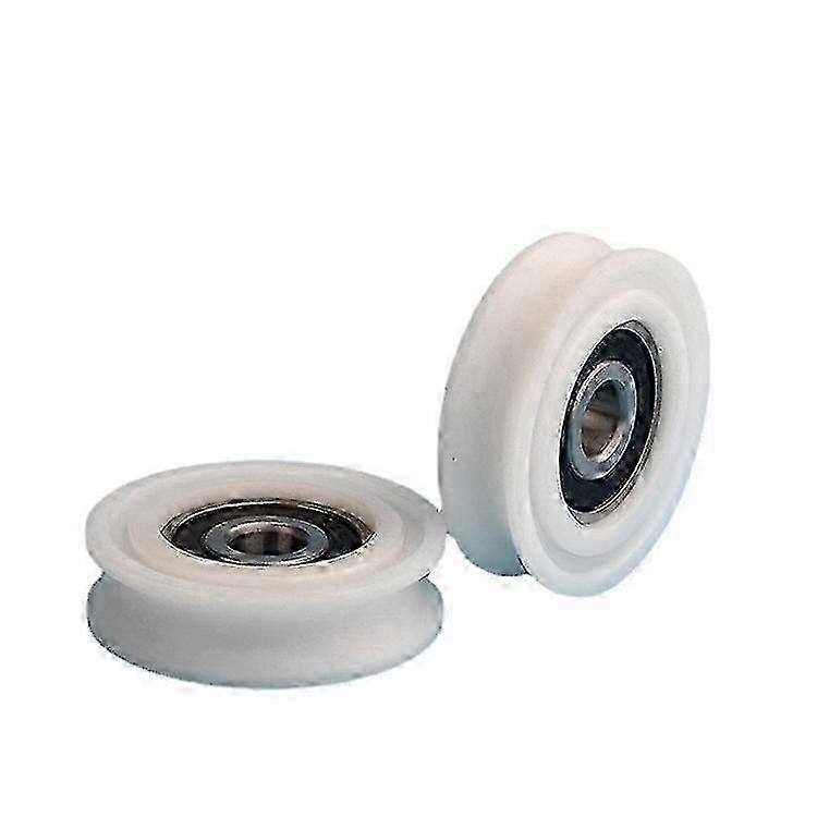 Round Groove Nylon Pulley Wheels for Slide Gate Angle Drawers