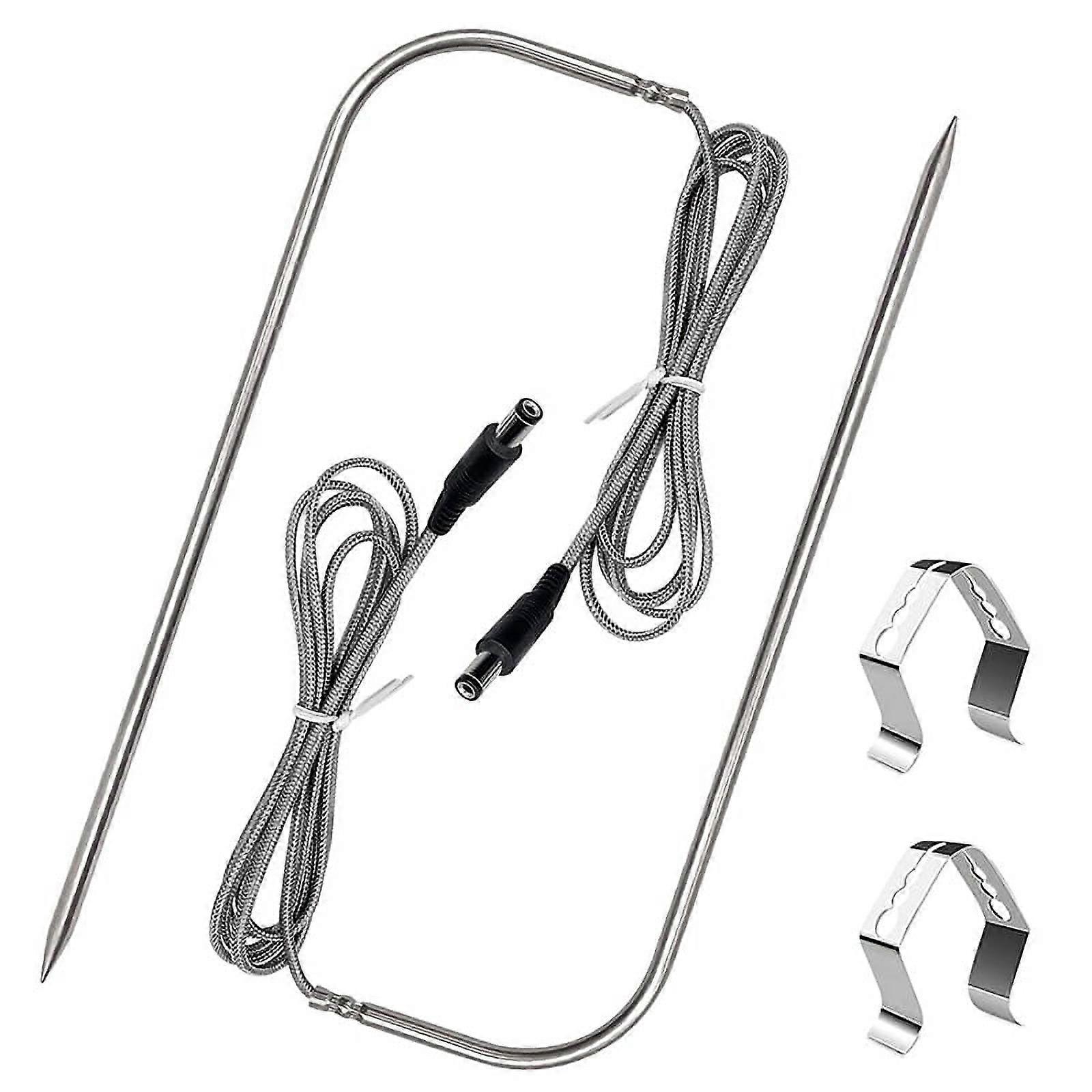 2Pack Temperature Meat Probe Compatible with RT-700, Wood Grill