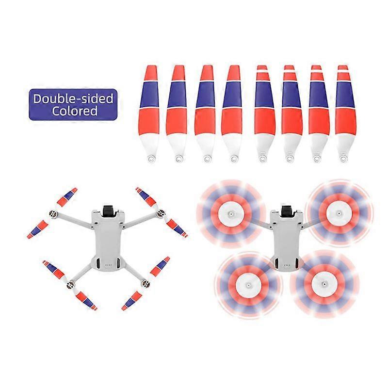 For Mini 3 Propellers Compatible with DJI Mini 3 Pro Drone Replacement Low-Noise Quick-Release Blade