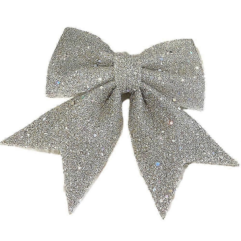 2/10ks vánoční stromek třpytky velké luky bowknot ozdoby vánoční dekor dárek