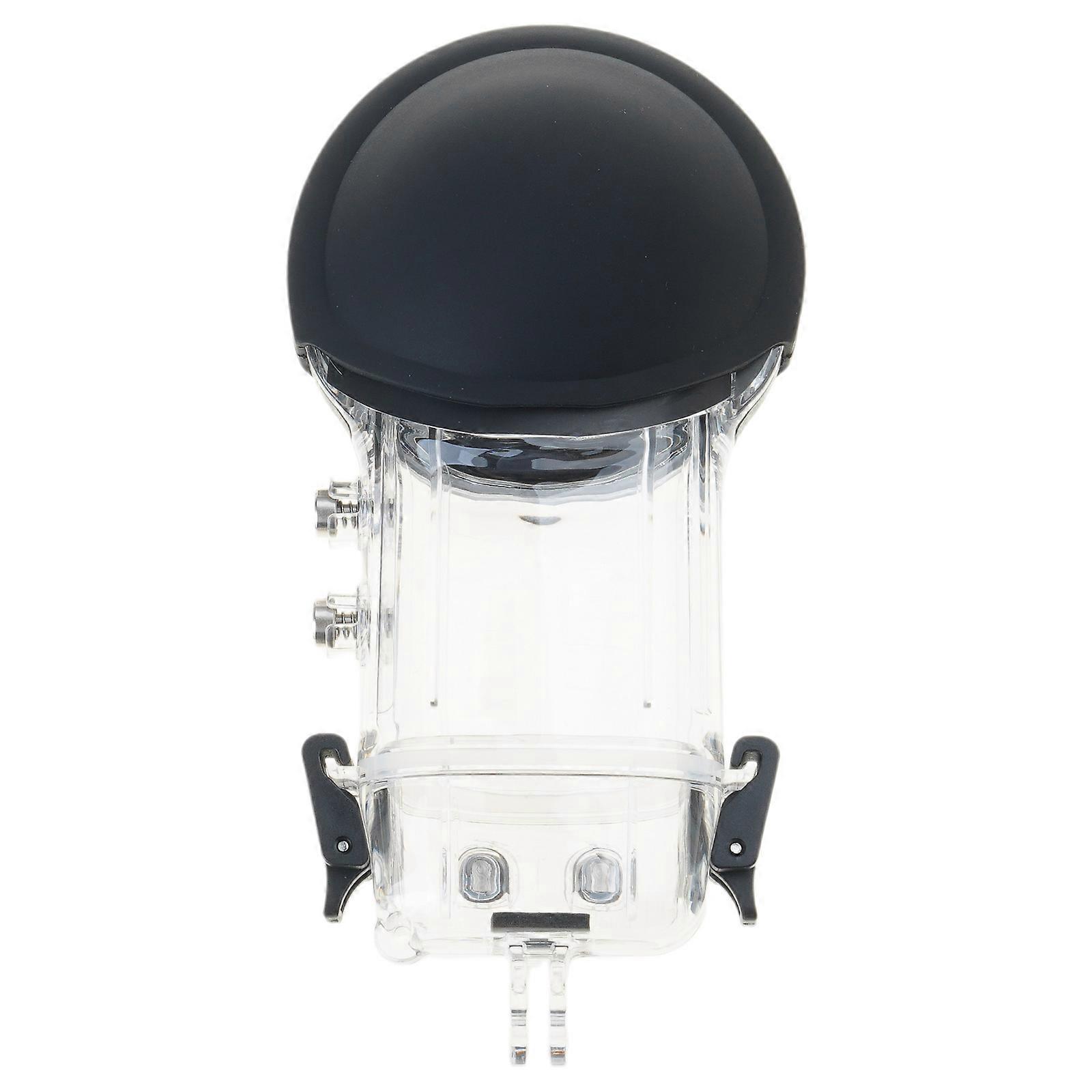 Cameraera Dykfodral för X5 50m Vattentät Stötsäker Skydd för 360 Actionkamera Objektiv Flerfärgad