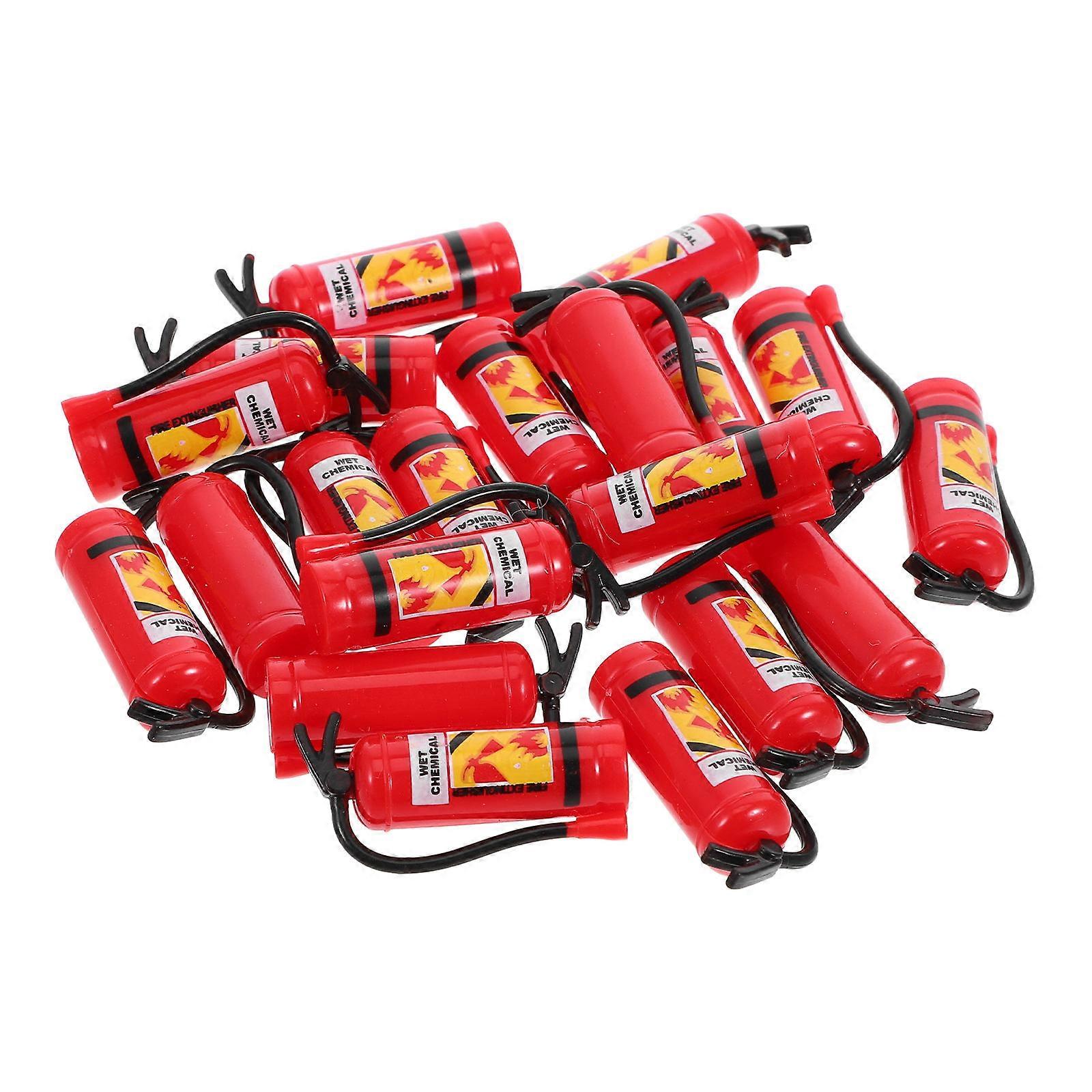 Miniature Fire Hydrant Micro Decoration for Bonsai and Garden 20Pcs