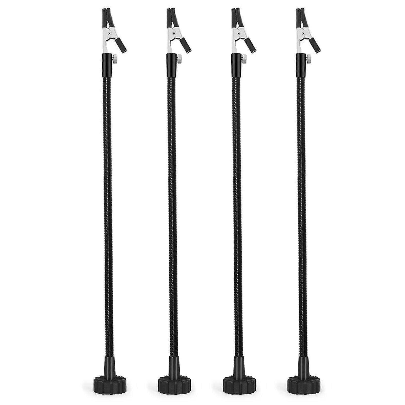 2/4Pcs Magnetic Third Hand Soldering Tool with Flexible Arm for Enhances Efficiency Metal Assembly Electronics Tasks Multicolor