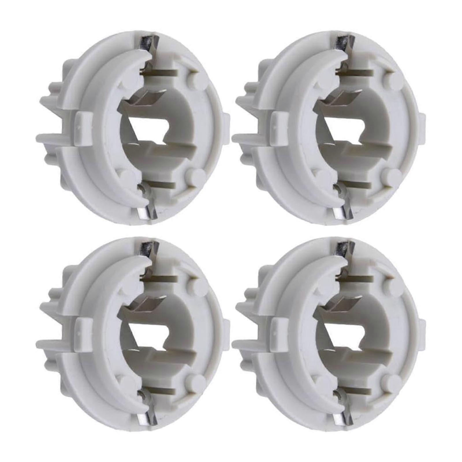 Fog Light Socket Adapter ABS Replacement Part High Temp Resistant Tail Light Lamp Holder Assembly for Automotives W170 Multicolor