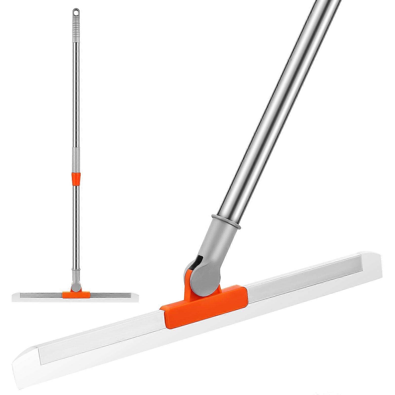 Floor Squeegee Extendable Glass Cleaning Wiper Window Cleaner Window Scrubber Flexible Squeegee Broom