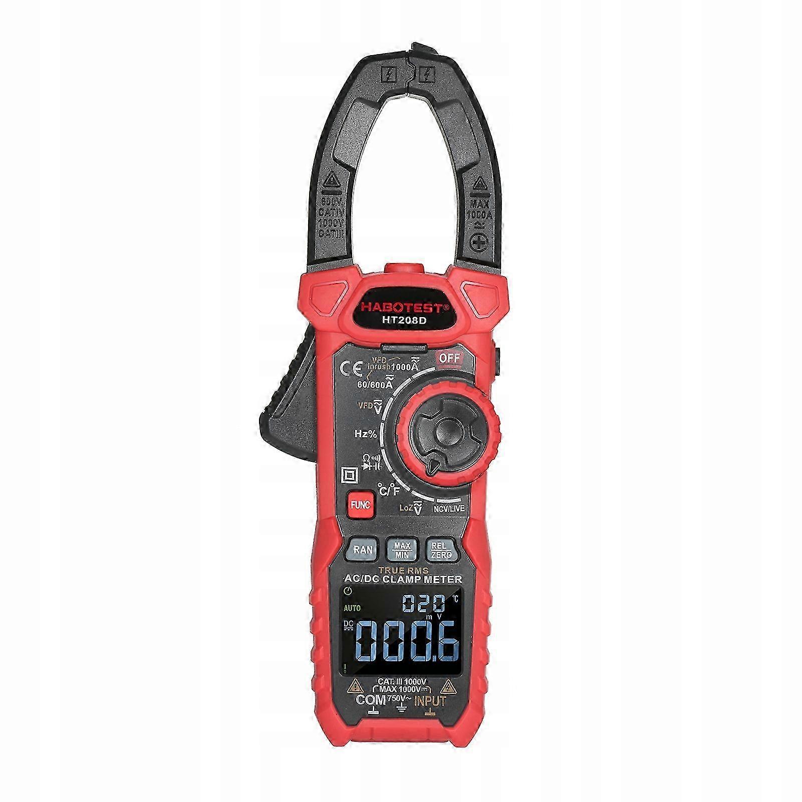 Digital Clamp Meter Habotest Ht208d Multimeter