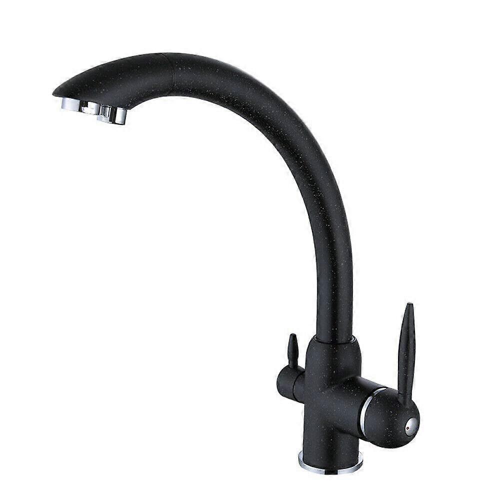 360° Kitchen Mixer Tap with 3 Way Water Filter for Sink, Swivel Spout Faucet for Home Use