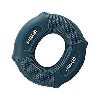 Aparelho portátil de silicone para fortalecer as mãos, com anéis de silicone para exercícios, ideal para homens e mulheres. Multicolorido.