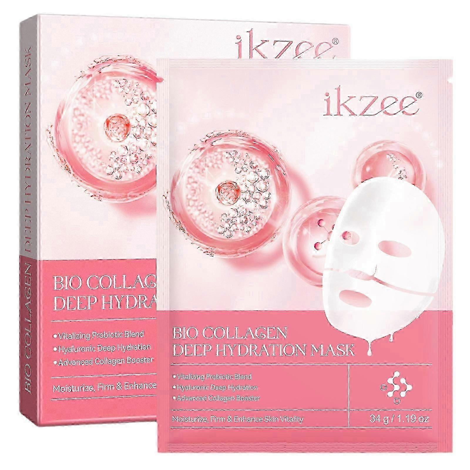 Collagen Mask Moisturizing Hydrating Light Lines Non-greasy Moisturizing Mask