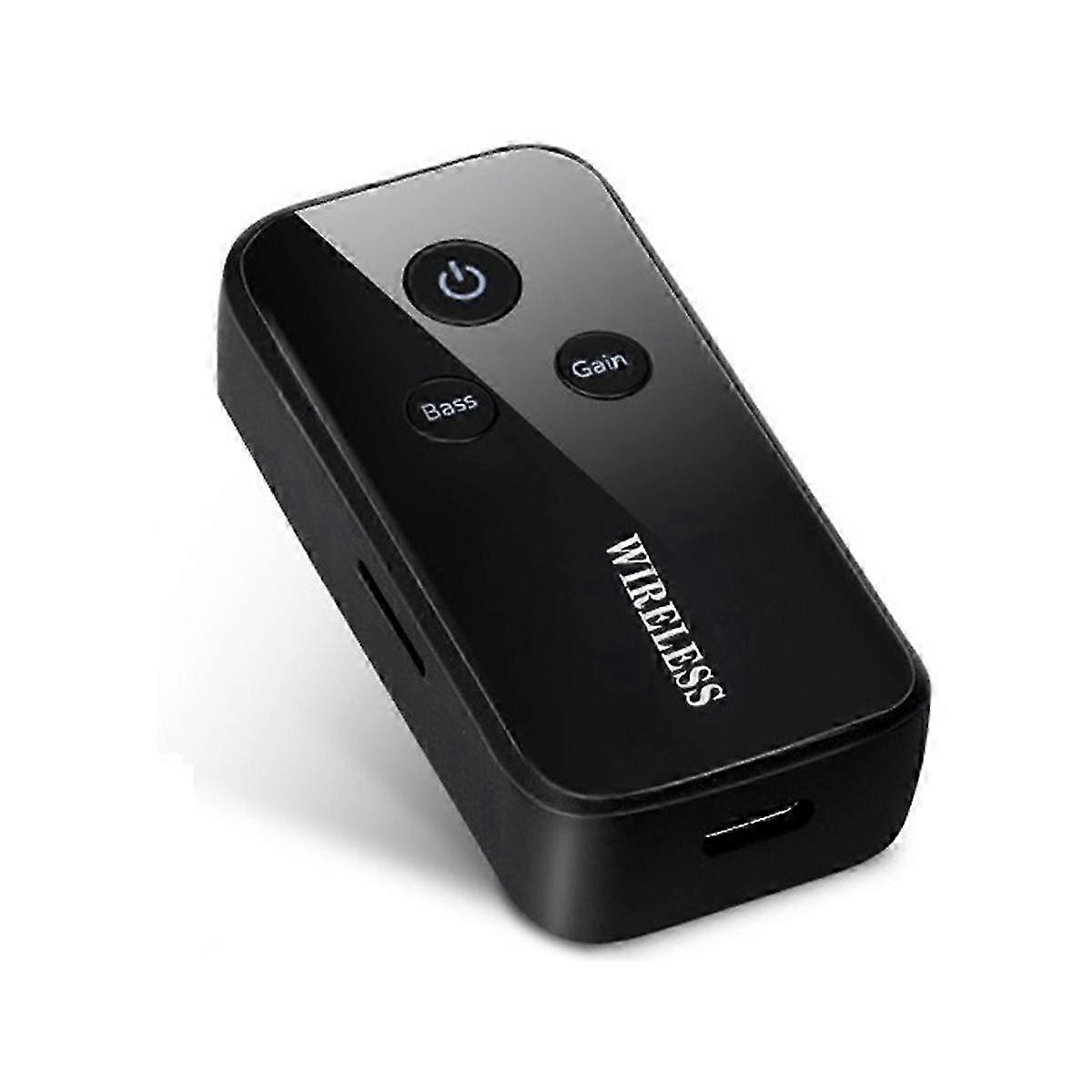 Wireless Bluetooth Receiver Adapter Portable Lavalier Design for Car Speakers Audio Music Receiver Bluetooth 5.1 Adapter