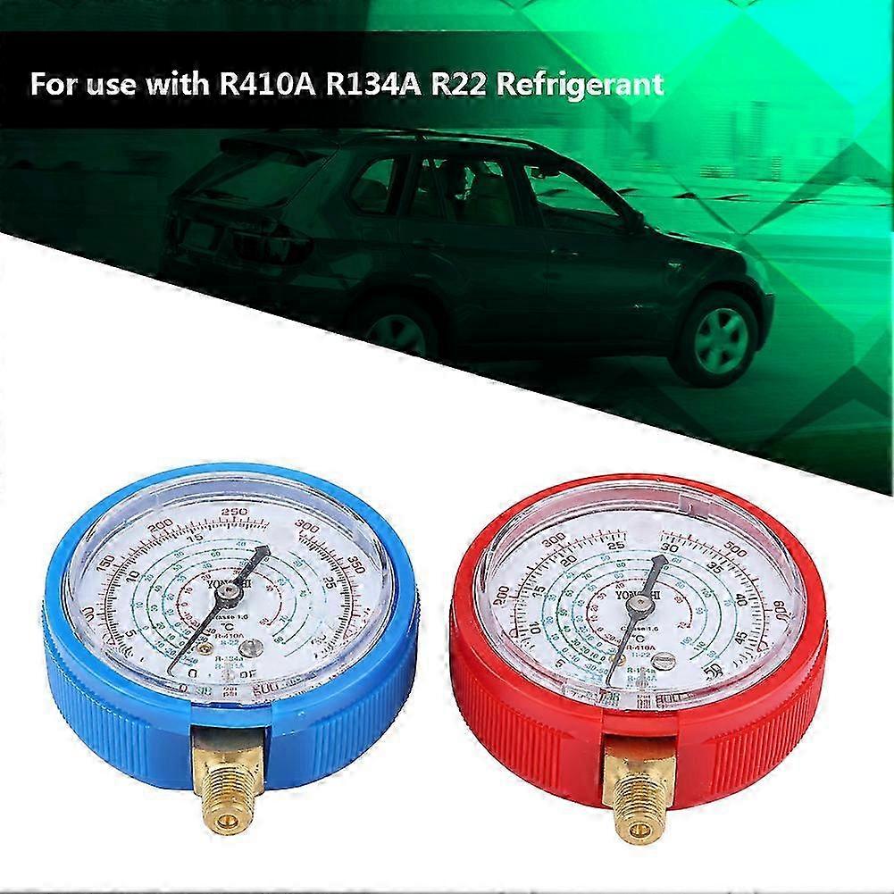 Air Conditioner Maintenance Gauge Kit with High & Low Pressure