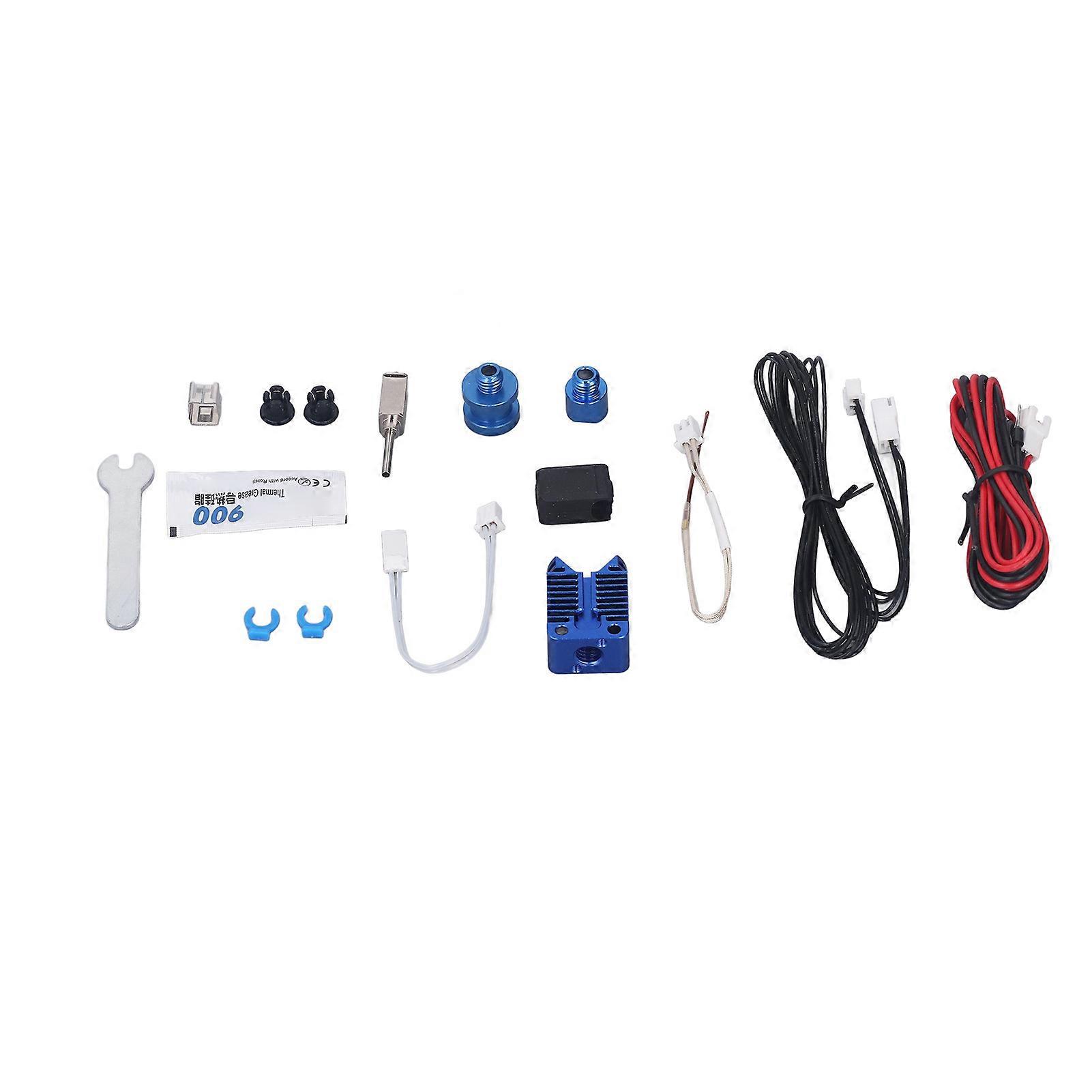 Silicone Sleeve Set for 3D Printer Extruder Head Thermistor Heating Block - CR10, CR 10S