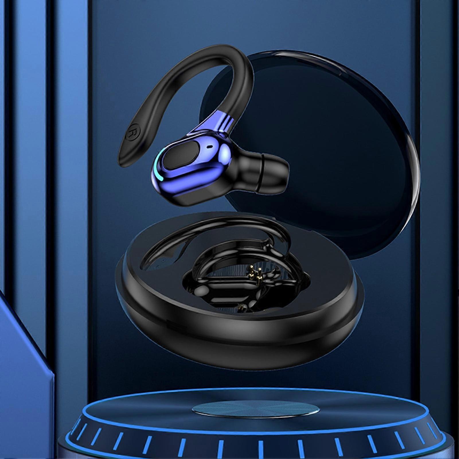 SUSUchens Wireless Sports Headset with Earhooks, Noise Reduction, Stereo, ABS Charging Box, Bluetooth, compatible with iPhone - Green