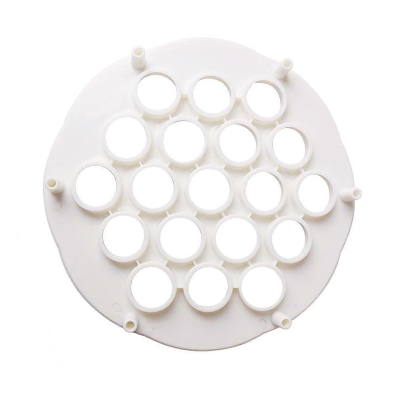 3Pcs Plastic Dumpling Maker Mold Set, Make 19 Dumplings Fast for Kitchen and Restaurant