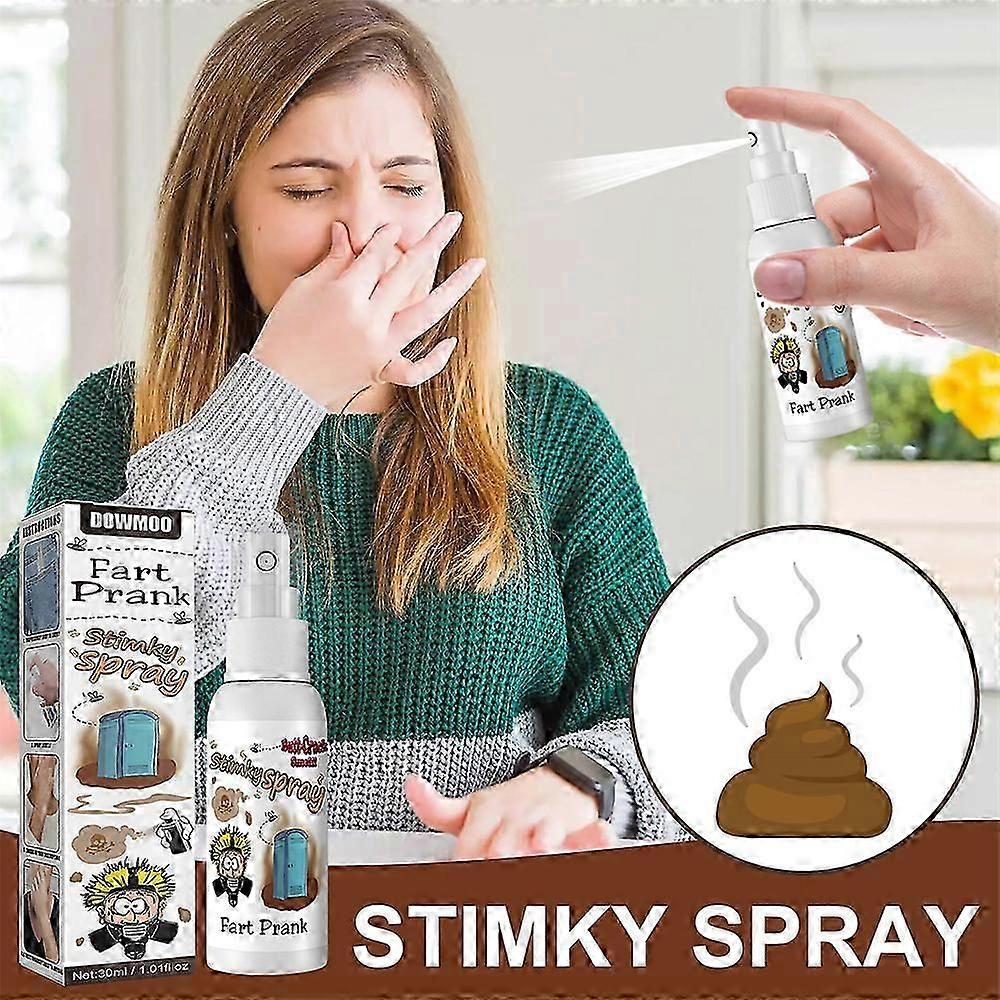 30ml Scheet Spray Prank Joke Plastic Stinky Fart Party Supplies Verschrikkelijke Stinky Scheet Spray voor Volwassenen Kinderen Niet Giftig voor Halloween