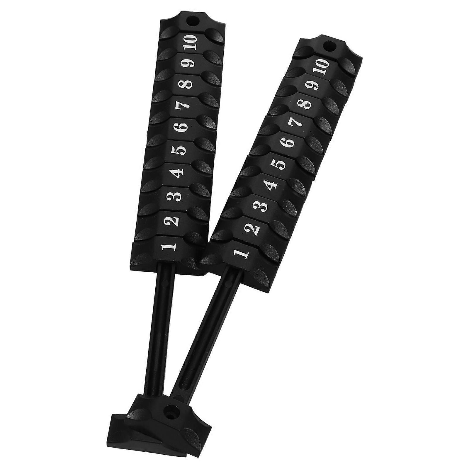 Table Football Score Keeper Rectangular Shape Abs Material Scoring Markers 1Set