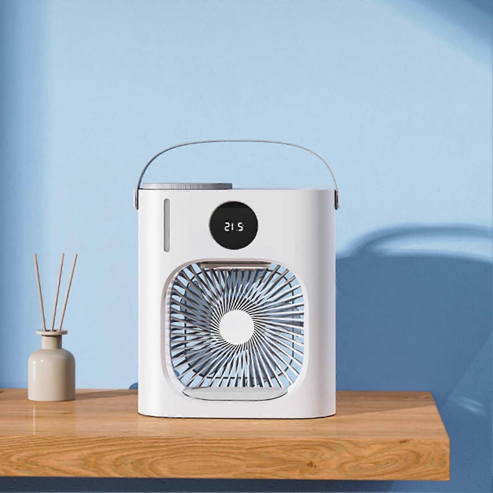 Portable Air Conditioner with Large 1000ml Water Tank, USB Powered Mini Air Cooler Fan for Home and Office