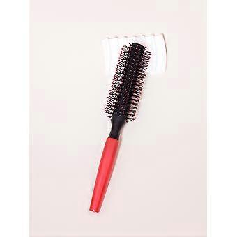 professional anti-static cylindrical bristle curly hair styling round comb nylon teeth roller comb Special for real hair wigs