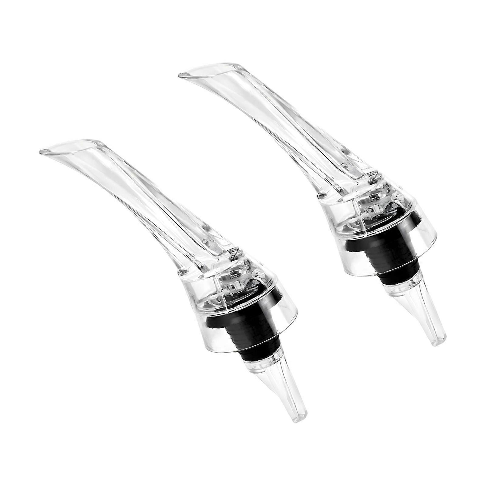 Fast Acting Wine Decanter Pourer With Elegant Design For Prompt Flavor Enhancement And Easy Installation In Ticks Multicolor