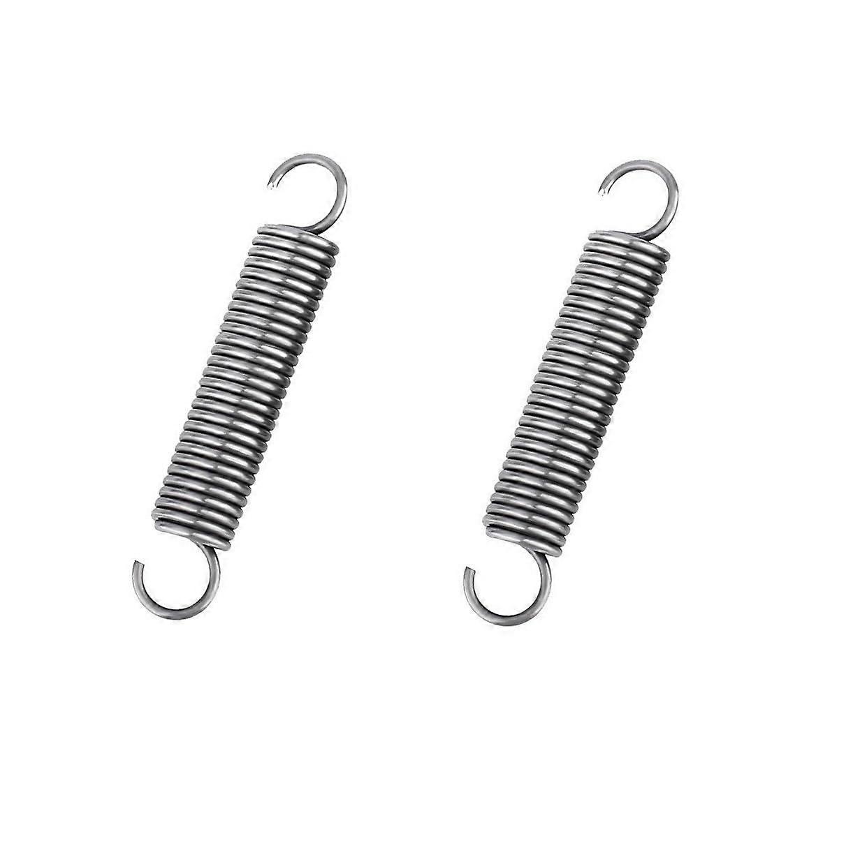2 Pack Tension Springs with Hooks 50mm Length 1.5mm Wire 8mm OD for DIY  and Replacement