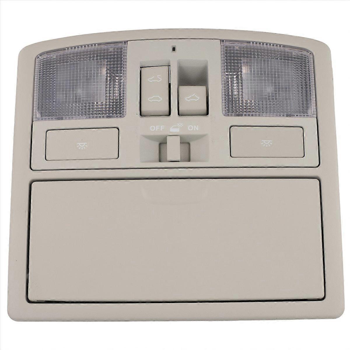 For 2010-2013 with Sunroof Switch Gray Overhead Console