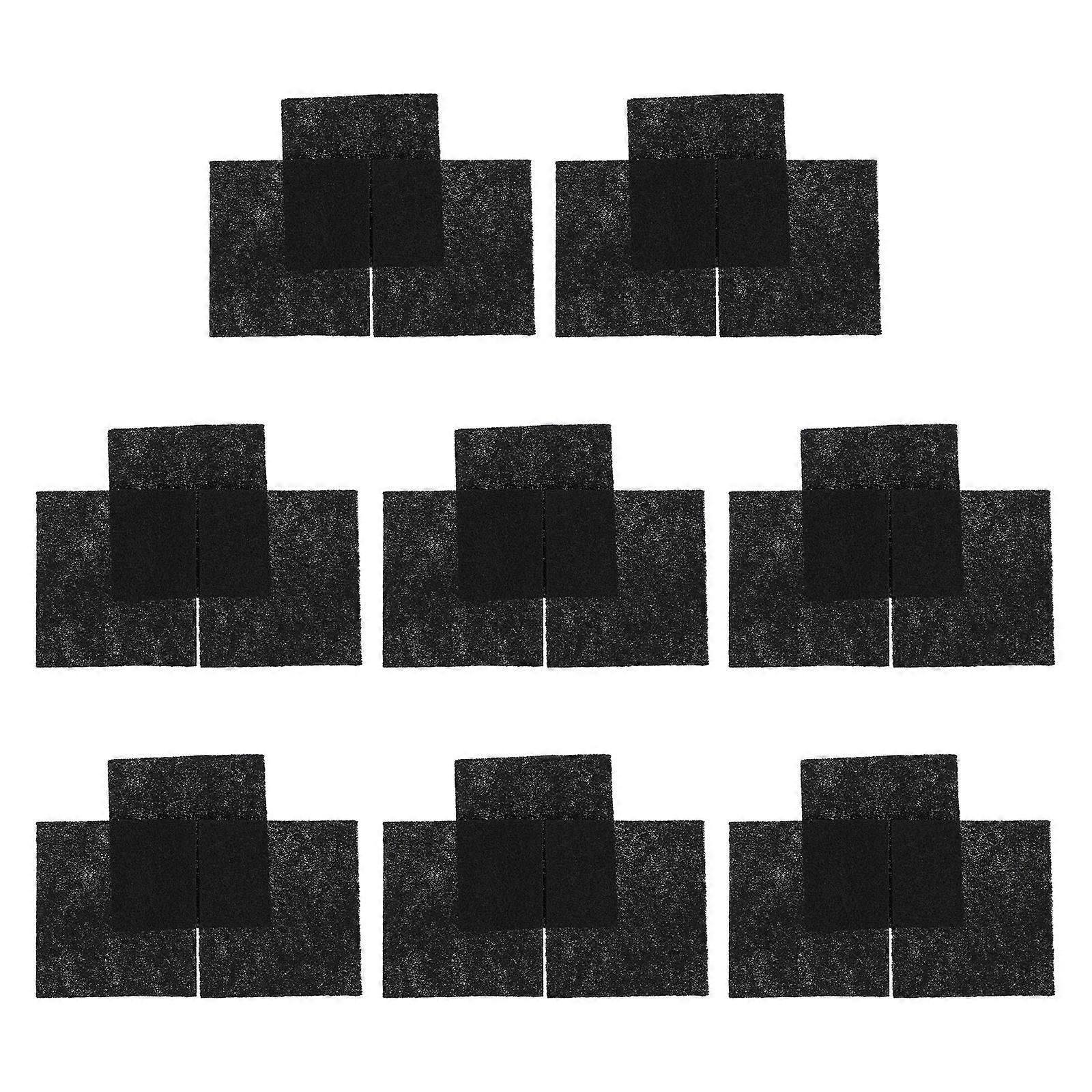 24pcs Activated Carbon Deodorizing Filter Pad Cat Litter Box Filter Mat