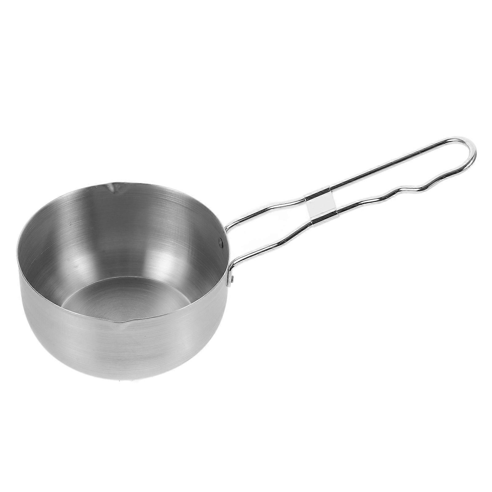 Small Stainless Steel Sauce Pan for Precise Pouring Cooking
