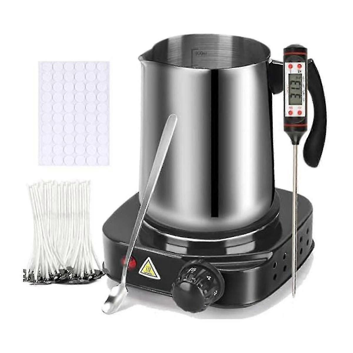 طقم صنع الشموع ، مذاب الشمع لصنع الشموع ، مستلزمات صنع الشموع DIY للبالغين ، المبتدئين EU-AH