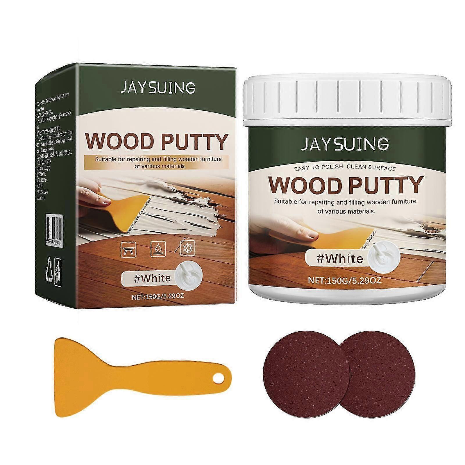 Multi-Purpose Wood Repair Paint - Fills Cracks & Gaps, Easy to Apply, Fast Drying, 150g