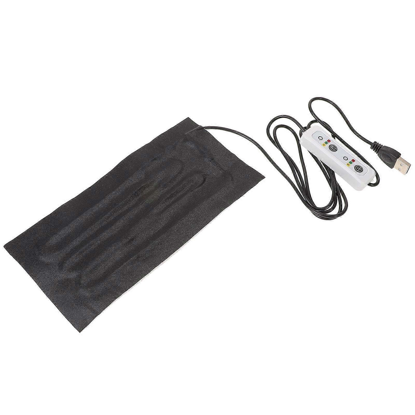 Plant Heating Pad for Indoor Plants and Seeds Germination Black Cloth Heat Mat for Home Use 7.8x9.8 Inches