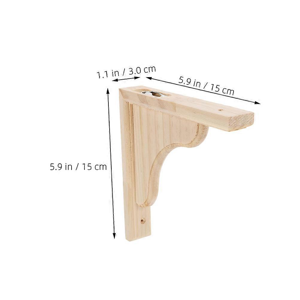 Triangular Support Bracket Wooden Shelf Brackets for Holding Versatile Use