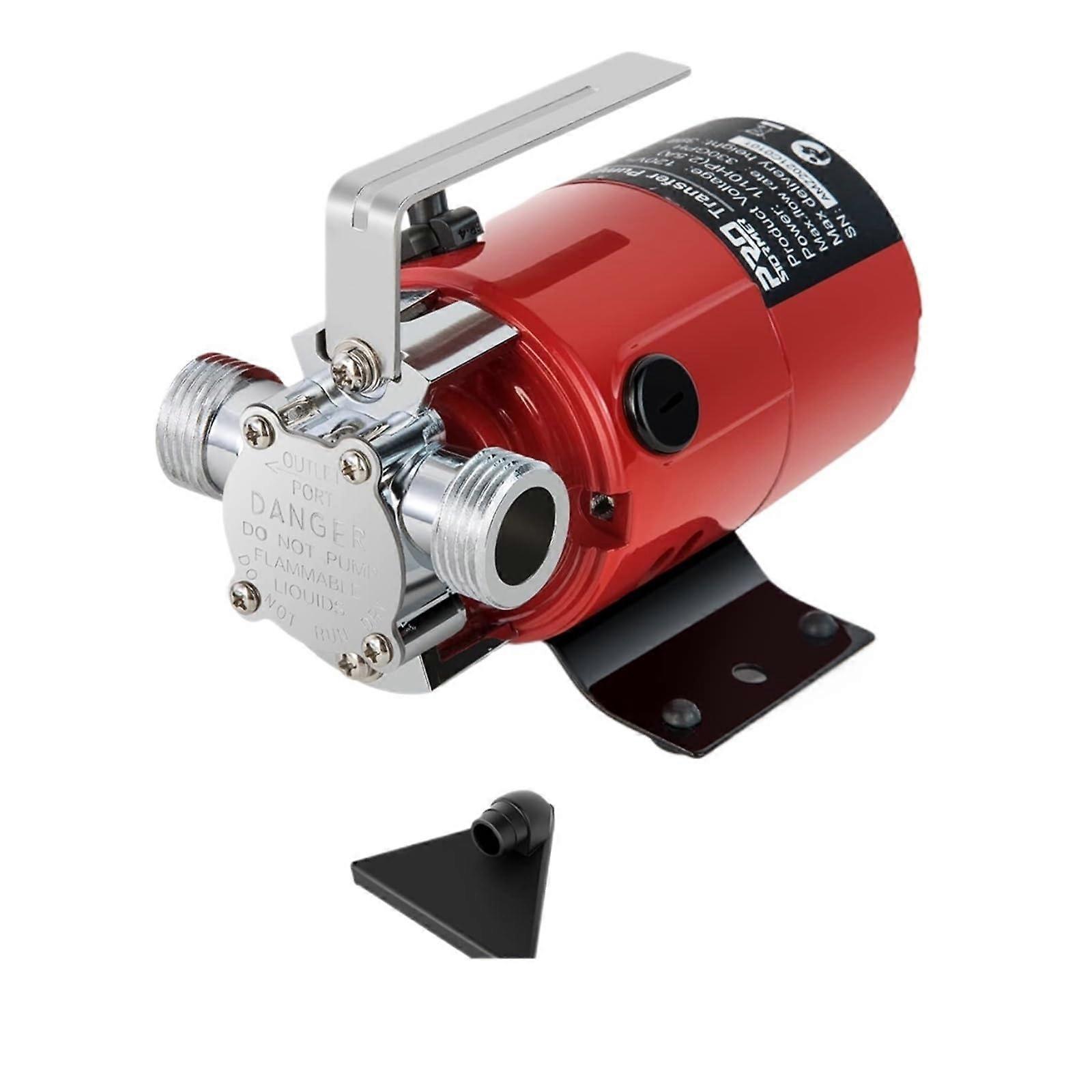 120V Portable Electric Water Transfer Pump 330GPH with Hose Kit for Pool Draining and  Flow