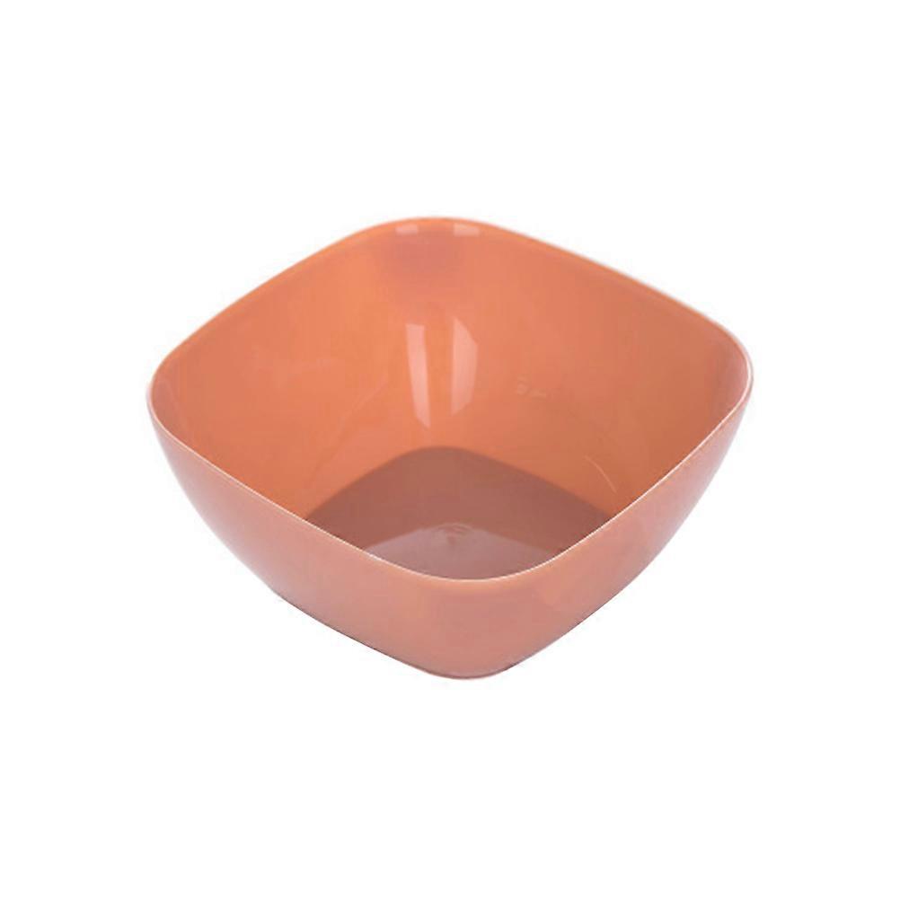 Fruit Holder Square Fruit Bowl for Kitchen Serving Pink