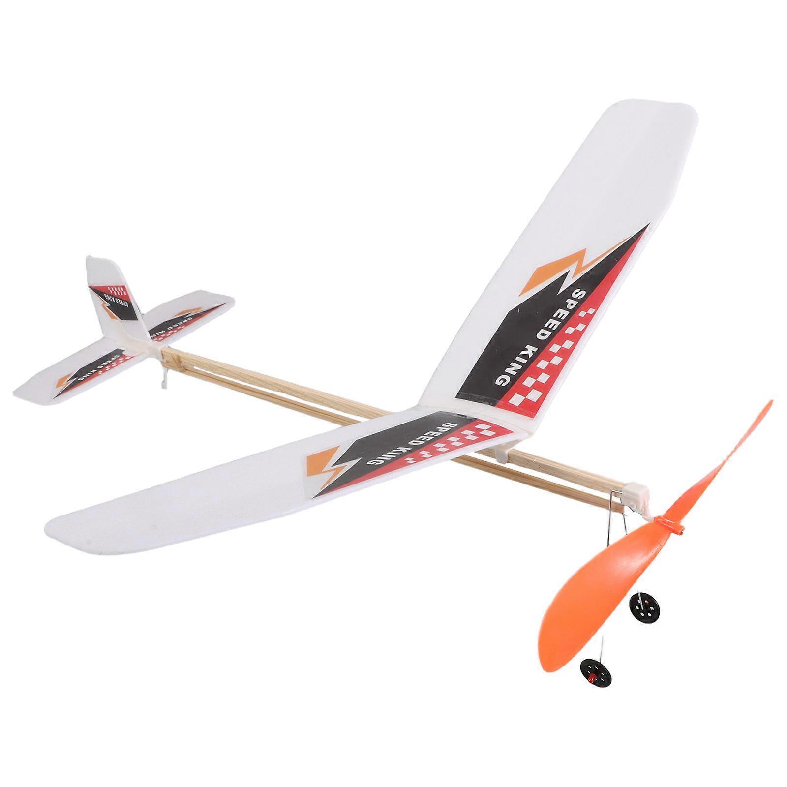 DIY Foam Airplane Model Kit with Rubber Band Powered Glider for