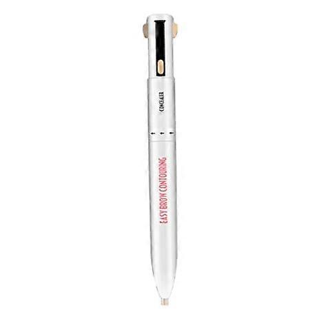 Waterproof Automatic Eyebrow Pencil 4 in 1 Blonde Long Lasting Smudge Proof Natural Brows