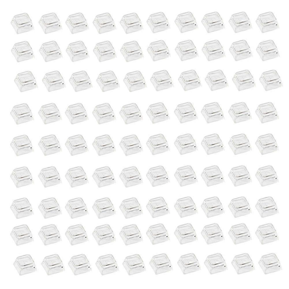90pcs XDA Profile Transparent Keycaps for MX Mechanical Keyboards Blank PC Caps