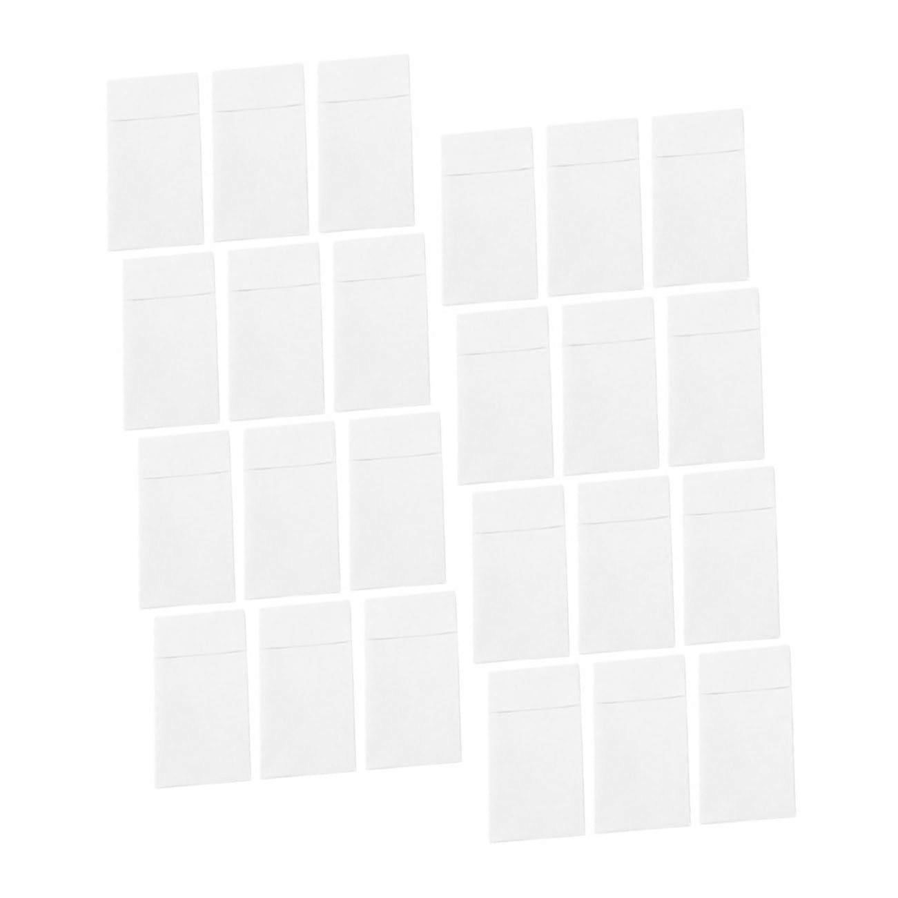 50pcs Disposable Napkins with Silverware Pocket for Wedding Parties White Elegant Table Setting