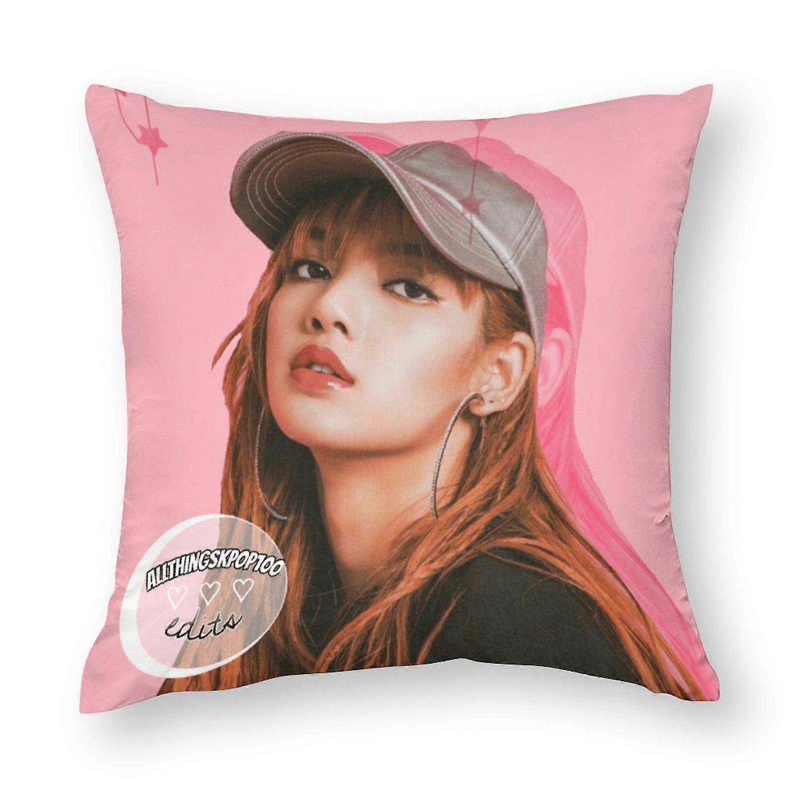 Lisa Throw Pillow Covers Breathable Textured Plush Embossed Statement for Apartment