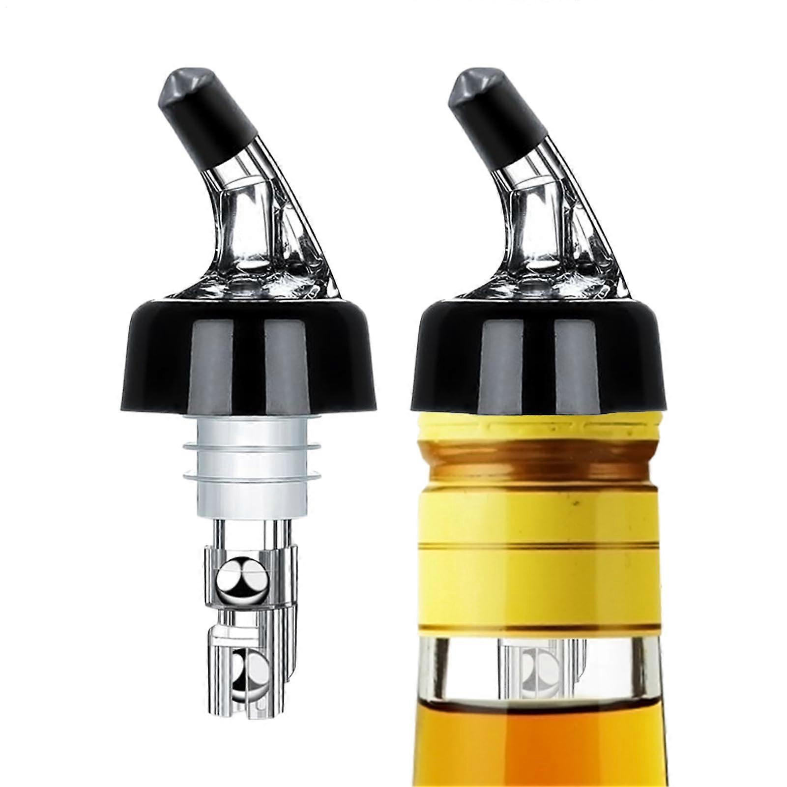 Stainless Steel Wine Pourer with Aerator, 45ml Precision Quantitative Dispenser, Spill Resistant