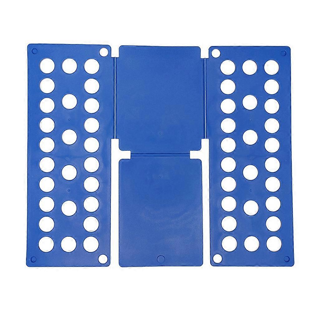 Plastic Clothes Folding Board Home Storage Tool Dark Blue
