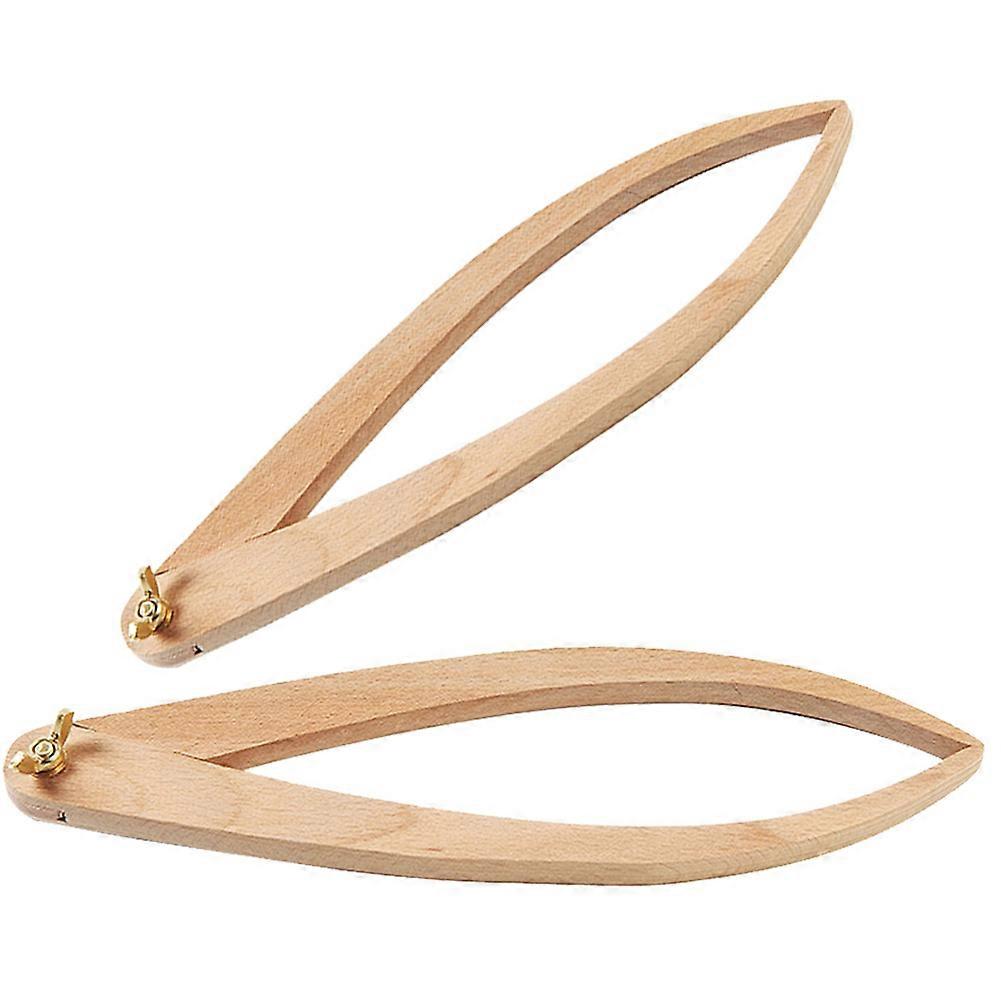 Shaping Modeling Supplies Wooden Calipers for Measuring 2Pcs