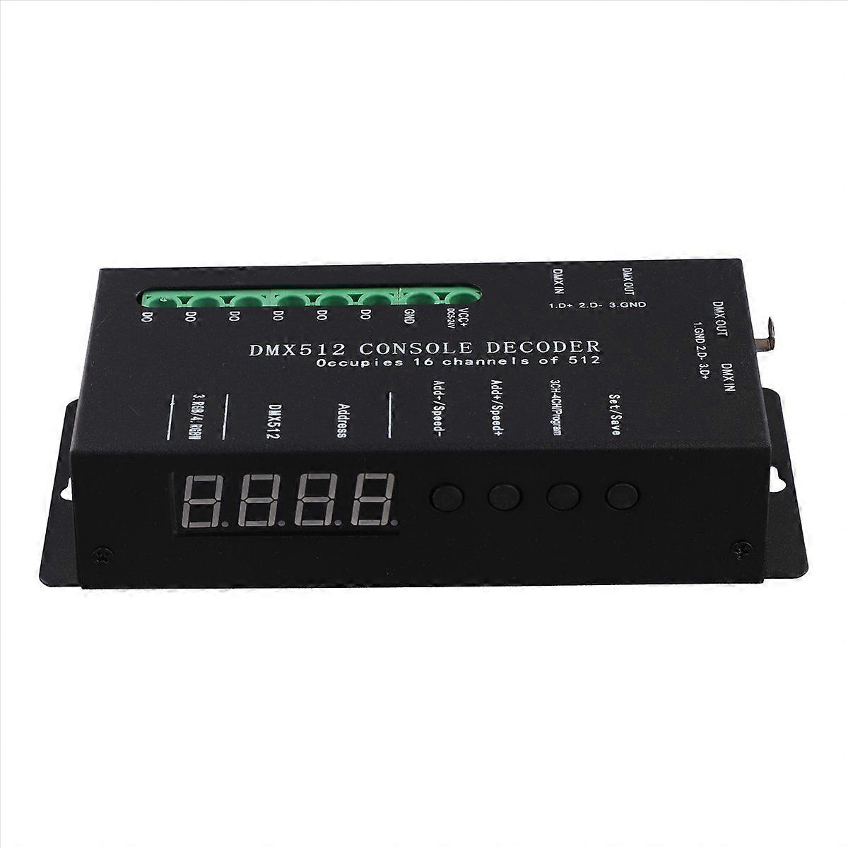 -SPI Color Controller Water Light Strip Connected LED DMX512 Console Intelligent Lighting Decoder