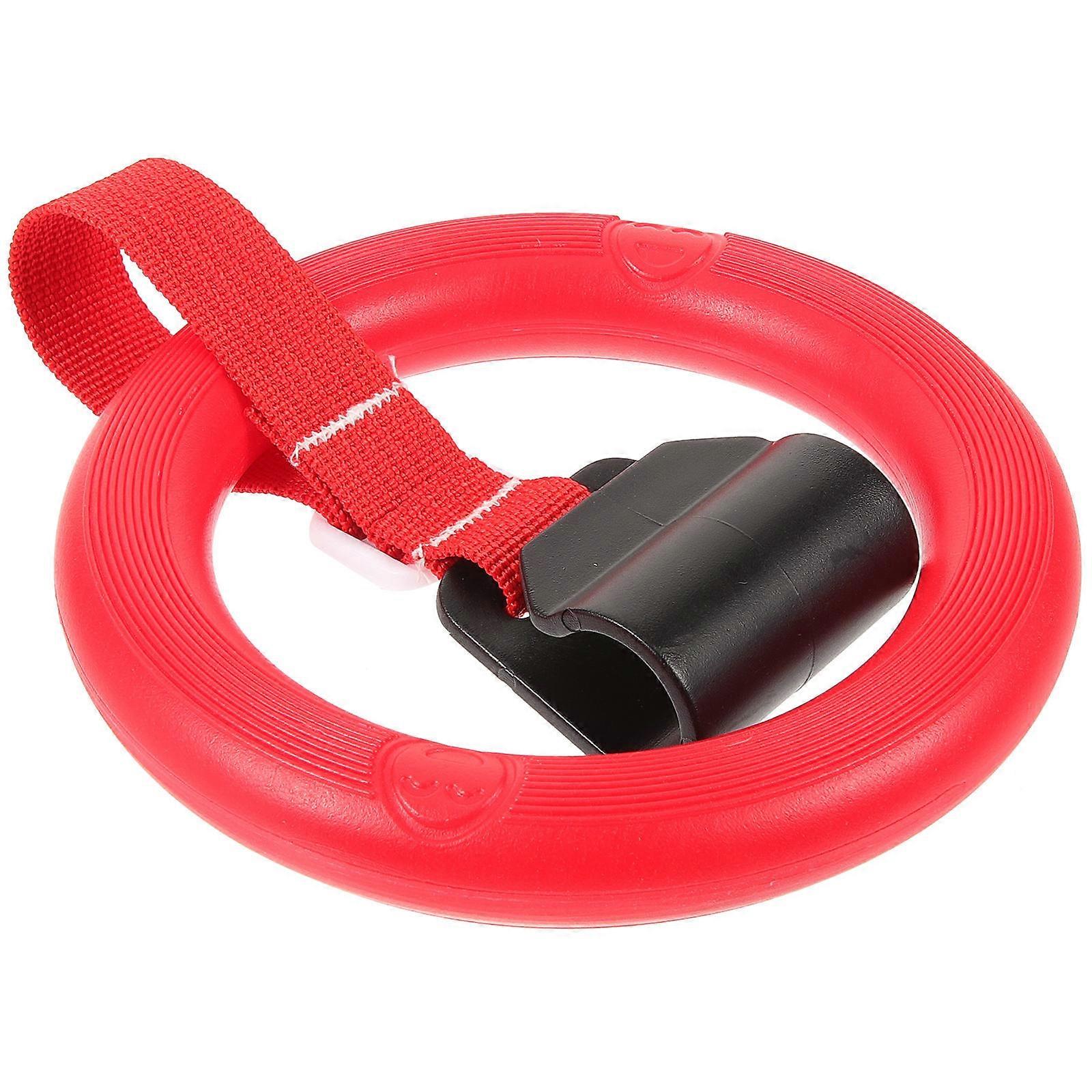 Baby Bed Pull Ring Nursery Pull Ring for Walking Assistant Red