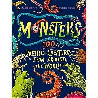 Monsters: 100 Weird Creatures from Around the World - fangtastic-kirja, jonka lapset haluavat tänä jouluna!