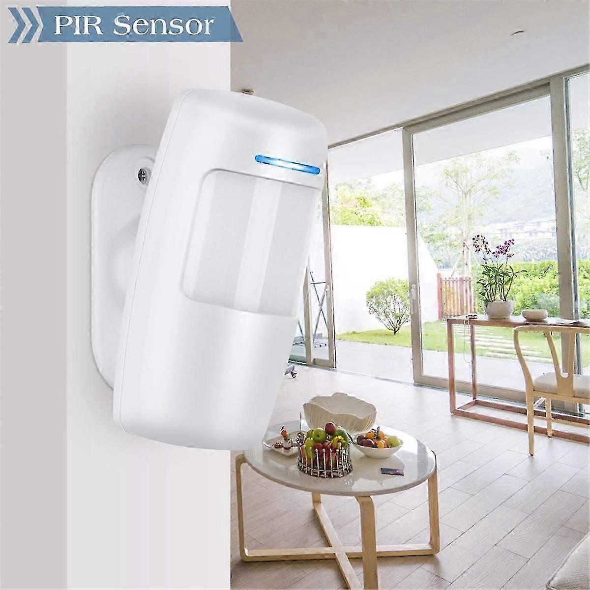 PIR Motion Detector Movement Sensor Accessory for WIFI + RF433 Hub Security Alarm System Tuya Powered