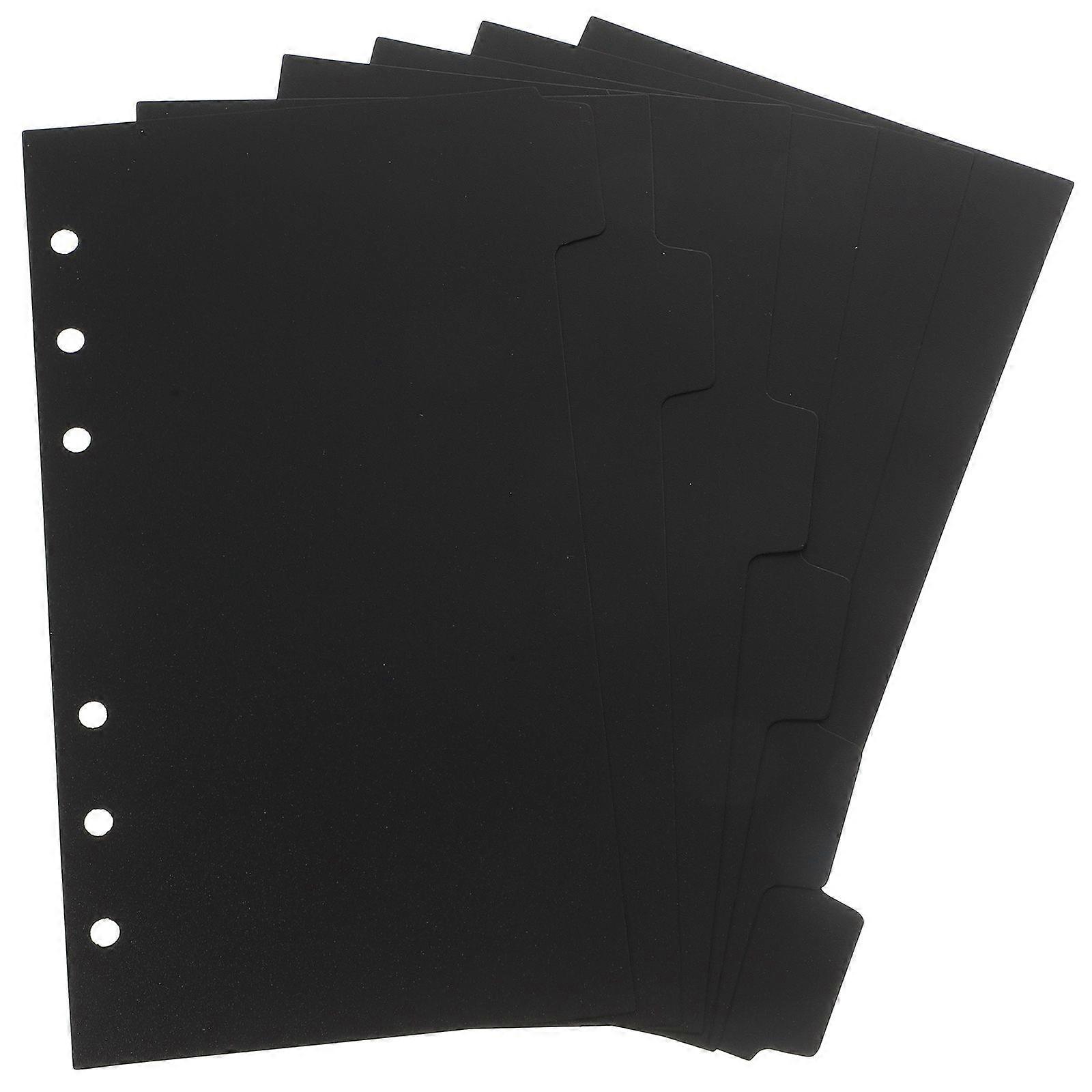 6 ark ringbinddelere Ringbind Indeksering af notesbog Sidedeler til notesbog til ringbind